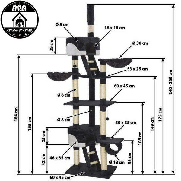 Arbre À Chat Géant
