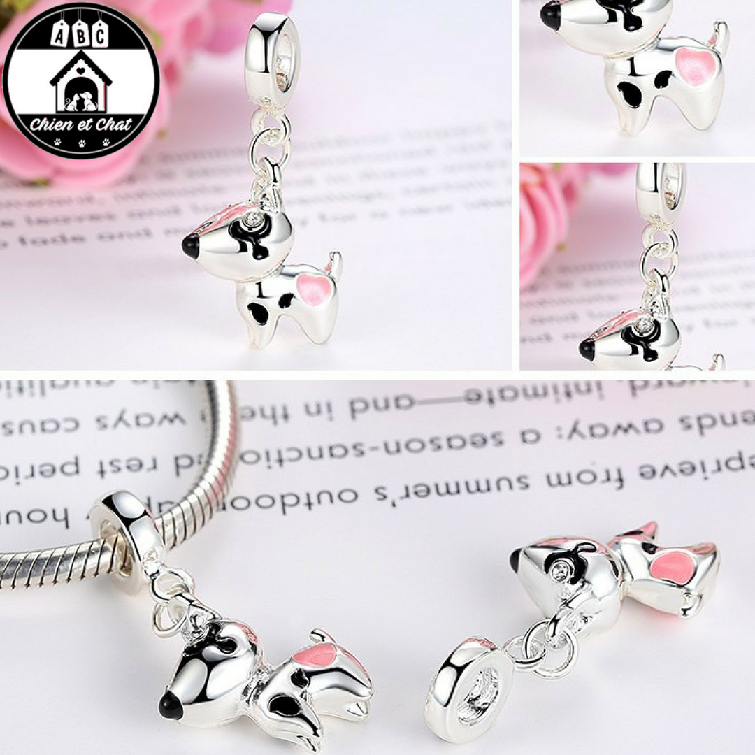 Pendentif/Charm Chien En Argent - Neuf Sans Emballage