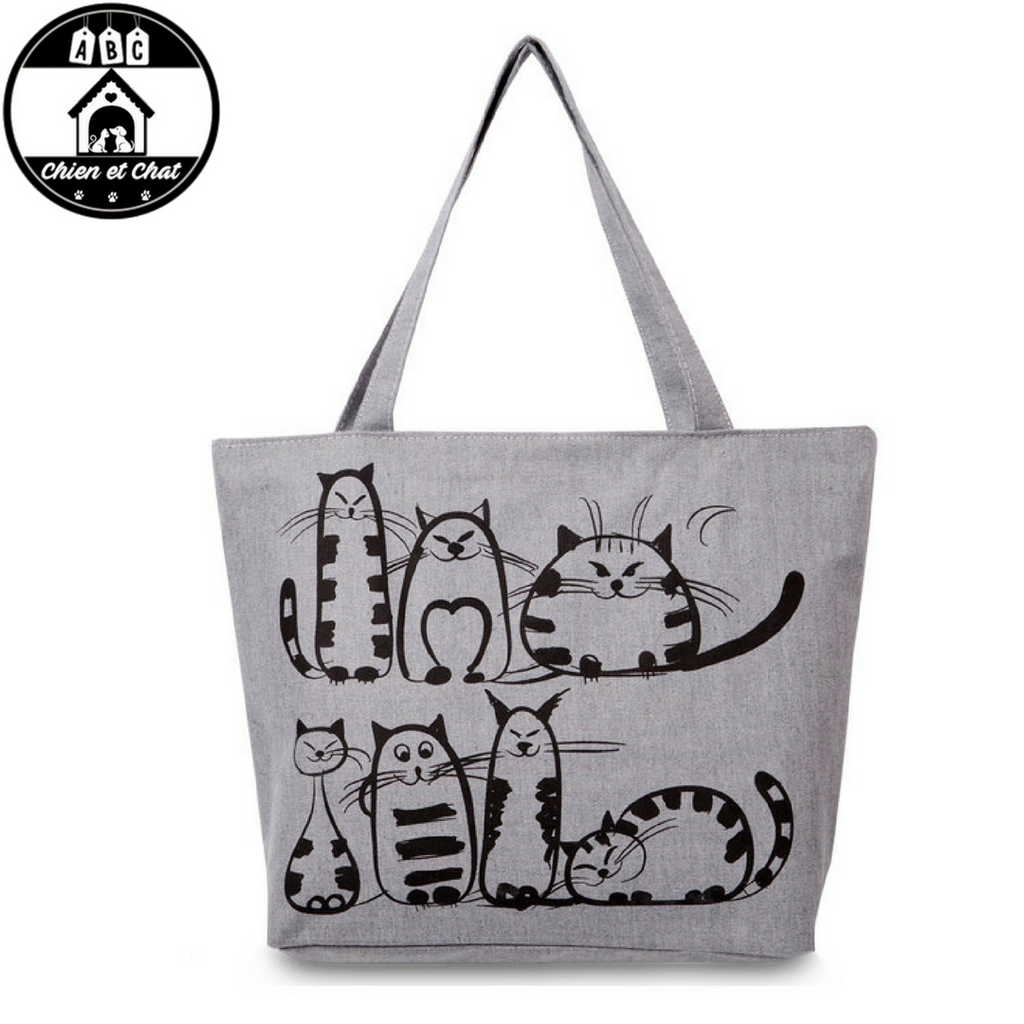 UOIMAG Sac Fourre-Tout Toile Réutilisable – Motif Boxer Chien Fleur – Grand Cabas Épaule Shopping Écolo – Cadeau Fille Femme