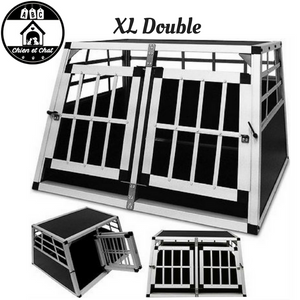 Cage XL double pour Chien(s) (Livraison Gratuite) – ABC Chien et Chat