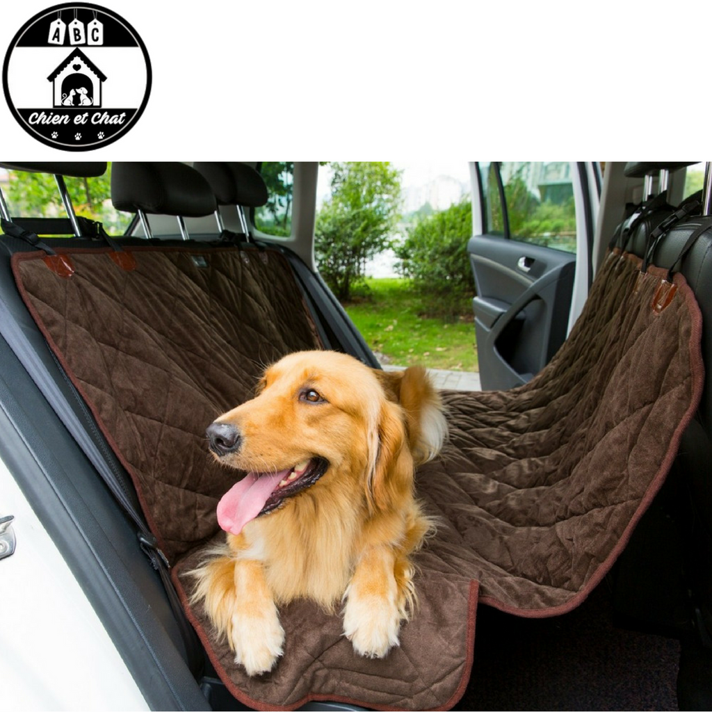 Housse protection banquette voiture pour chien - Équipement auto